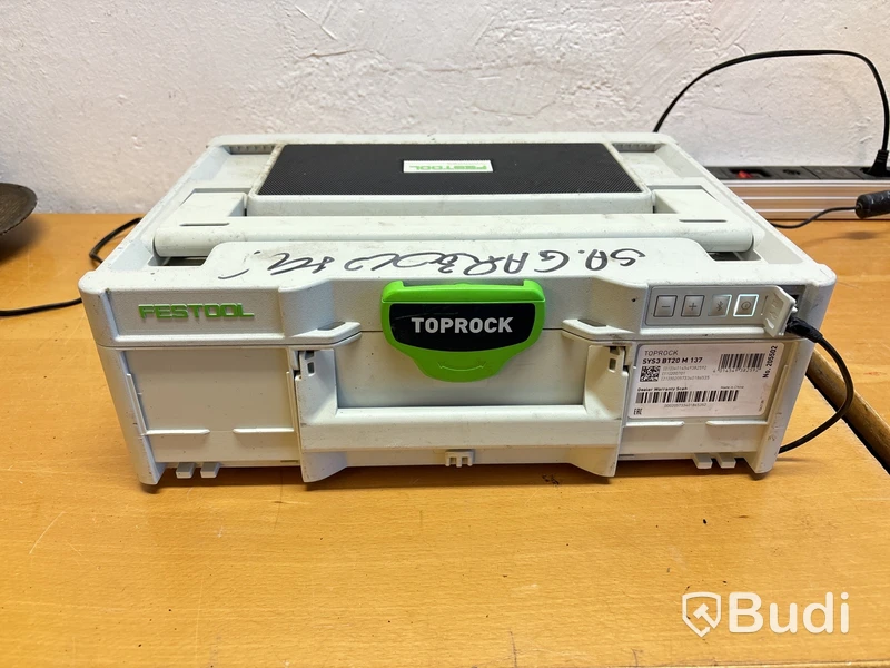 Festool Toprock högtalare.
