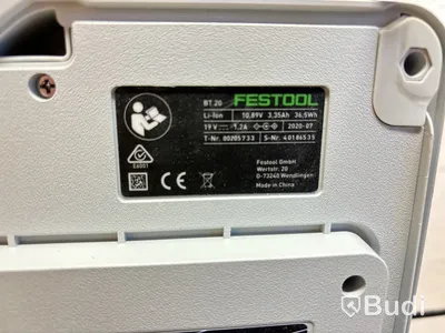 Festool Toprock högtalare.