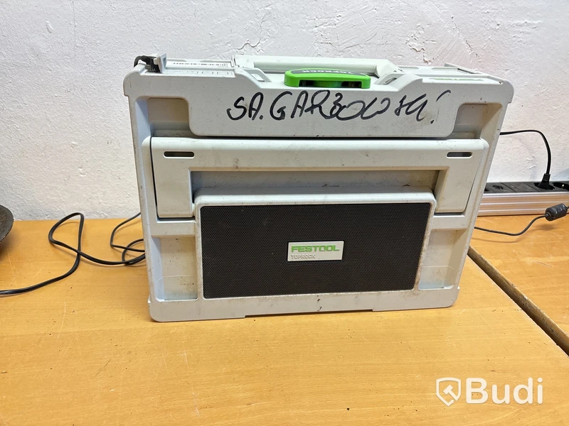 Festool Toprock högtalare.