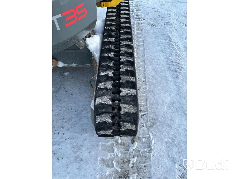 Grävmaskin Wacker Neuson ET-35 med tiltrotator och skopor.