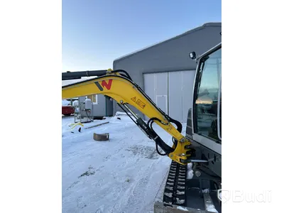 Grävmaskin Wacker Neuson ET-35 med tiltrotator och skopor.