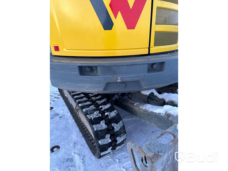 Grävmaskin Wacker Neuson ET-35 med tiltrotator och skopor.