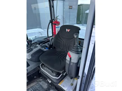Grävmaskin Wacker Neuson ET-35 med tiltrotator och skopor.