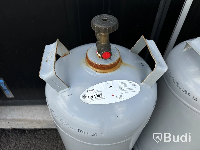 3 st Propantuber P19 (med gas)