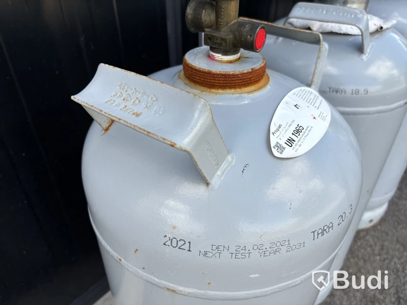 3 st Propantuber P19 (med gas)