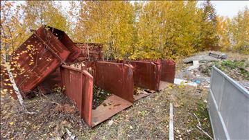 Metallbehållare för kran 8st