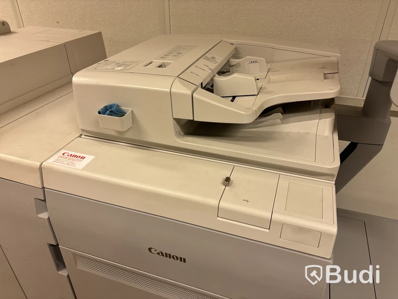 Multifunktionsskrivare Canon image Press C800 med skärmaskin.