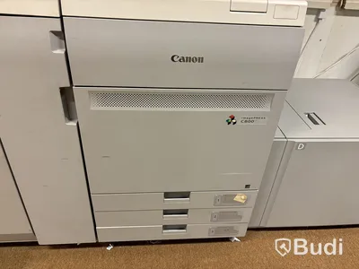 Multifunktionsskrivare Canon image Press C800 med skärmaskin.