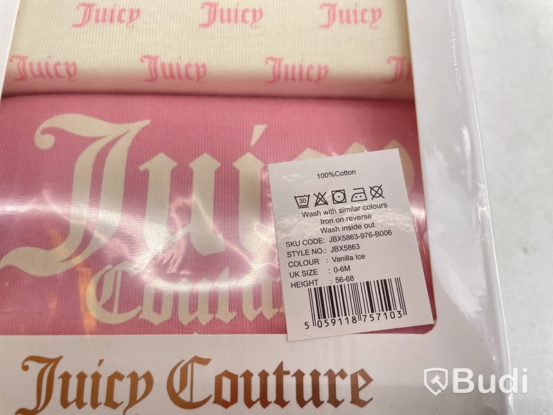 Paket med barnkläder Juicy Couture, stl 0-6 m
