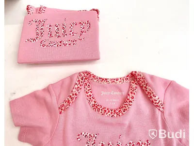 7 st. Paket med barnkläder Juicy Couture och Ellesse, olika storlekar