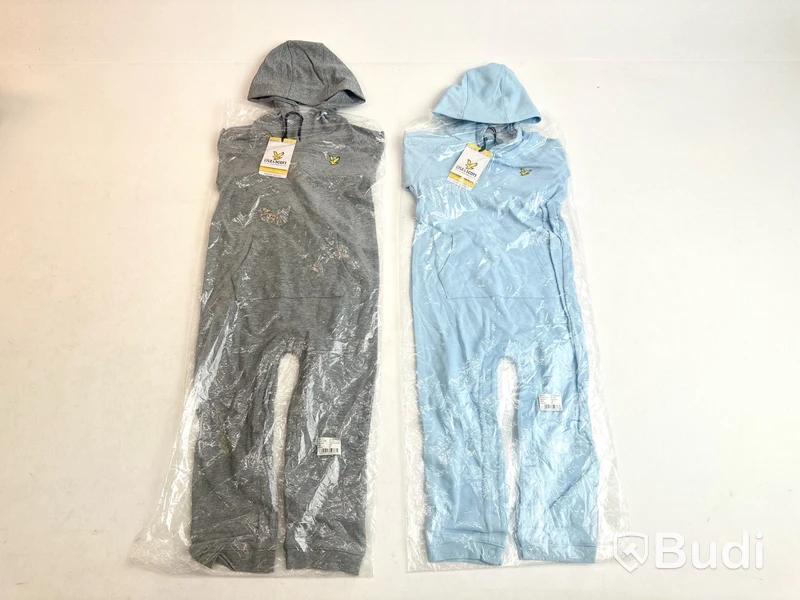 2 st. Onepiece med luva Lyle & Scott, stl. 36 mån