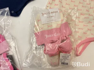 Paket med barnklader av Ellesse, Juicy Couture mm, 0-6 mån