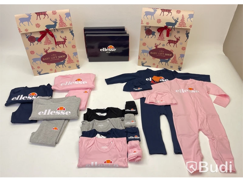 Paket med barnkläder av Ellesse, 9-12 mån