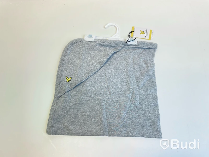 Parti med Filt med huva, Lyle & Scott, grå