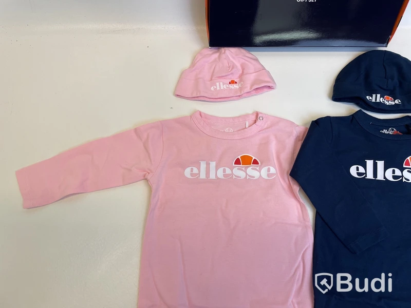Parti med body och mössa, Ellesse, stl. 3-6 mån