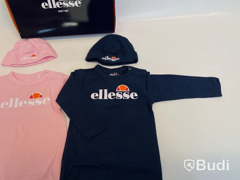 Parti med body och mössa, Ellesse, stl. 3-6 mån