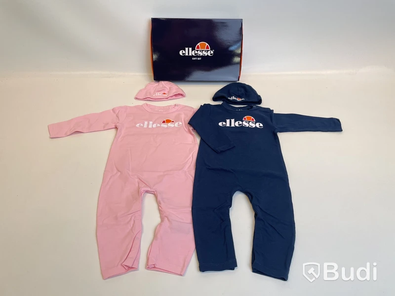 Parti med body och mössa, Ellesse, stl. 3-6 mån