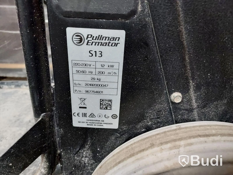 Pullman Ermator S13 stoftavskiljare