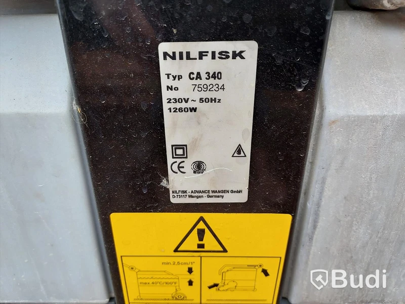 Skurmaskin Nilfisk kombi CA340