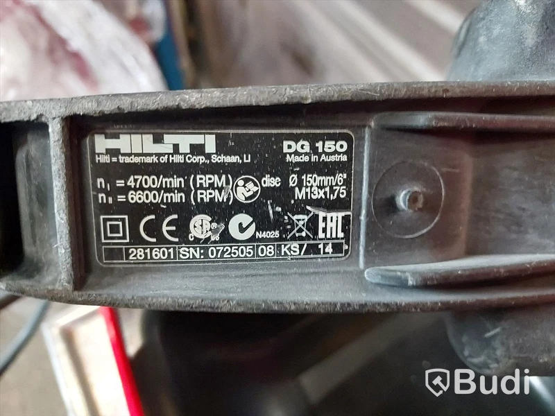 Betongslip Hilti DG150