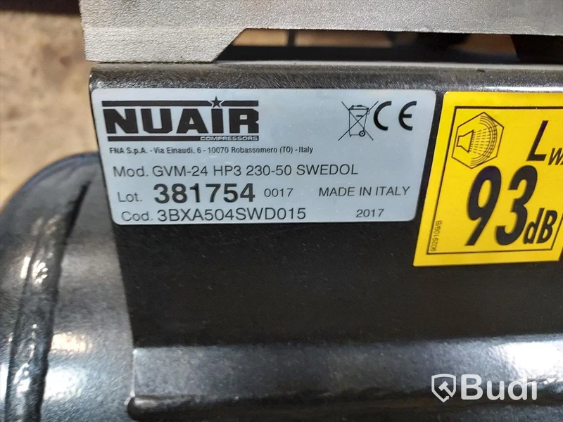 Kompressor Nuair GVM-24 HP3 230-50