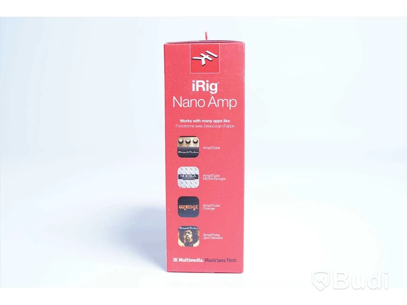 Gitarrförstärkare. iRig Nano Amp for iOS. Ny, Obruten förpackning.