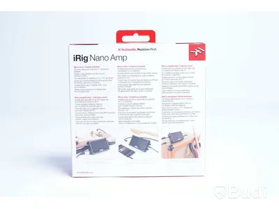 Gitarrförstärkare. iRig Nano Amp for iOS. Ny, Obruten förpackning.
