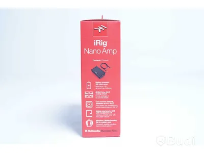 Gitarrförstärkare. iRig Nano Amp for iOS. Ny, Obruten förpackning.