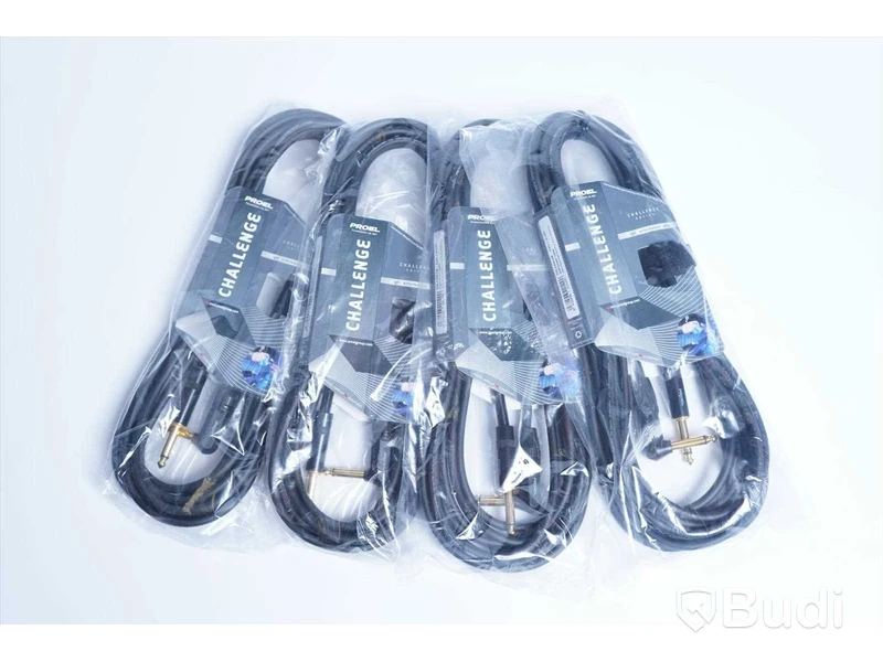 Telekabel 6m 4st, Proel CHL120LU6. Ny, Obruten förpackning.