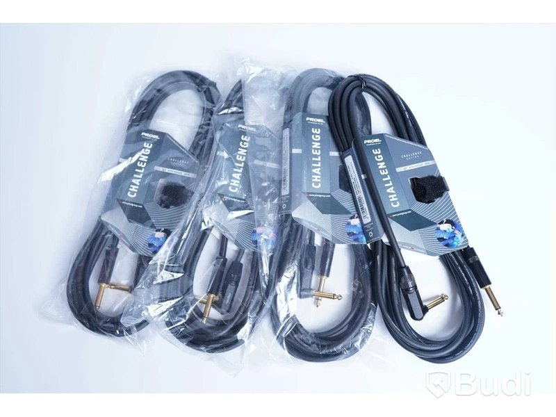 Telekabel 6m 4st, Proel CHL120LU6. Ny, Obruten förpackning.