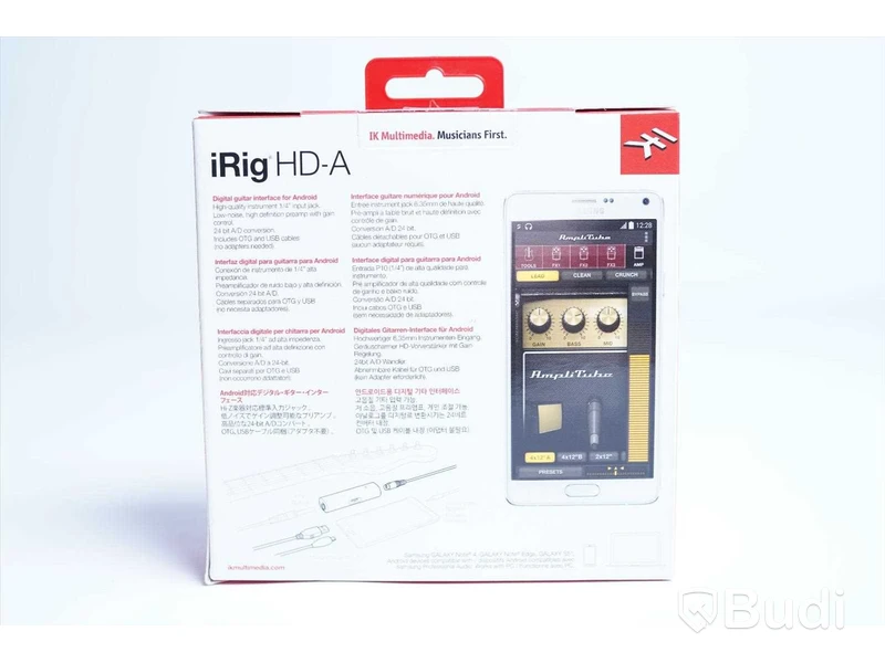 Digital interface. iRig HD-a for android. Ny, Obruten förpackning.