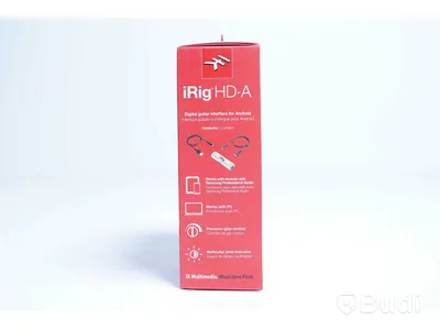 Digital interface. iRig HD-a for android. Ny, Obruten förpackning.