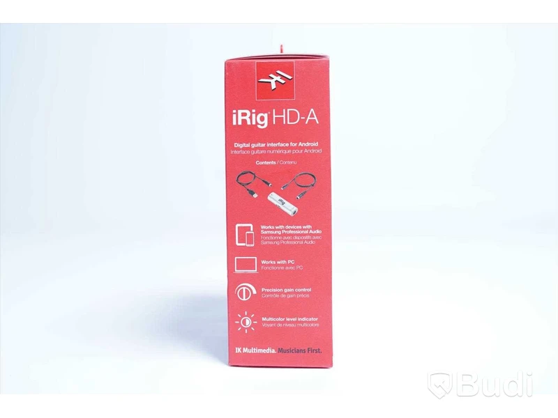 Digital interface. iRig HD-a for android. Ny, Obruten förpackning.