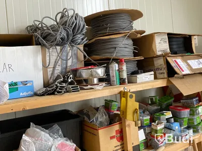 Utrustning för glasmontage, palldragare med mera Stort parti!