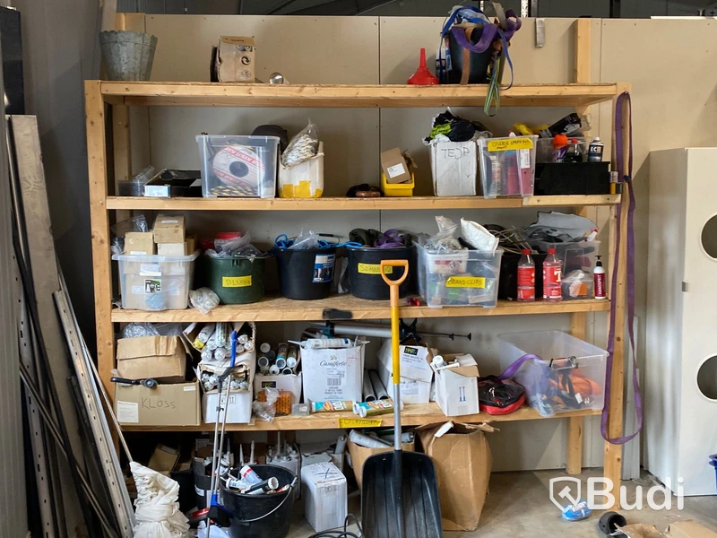 Utrustning för glasmontage, palldragare med mera Stort parti!
