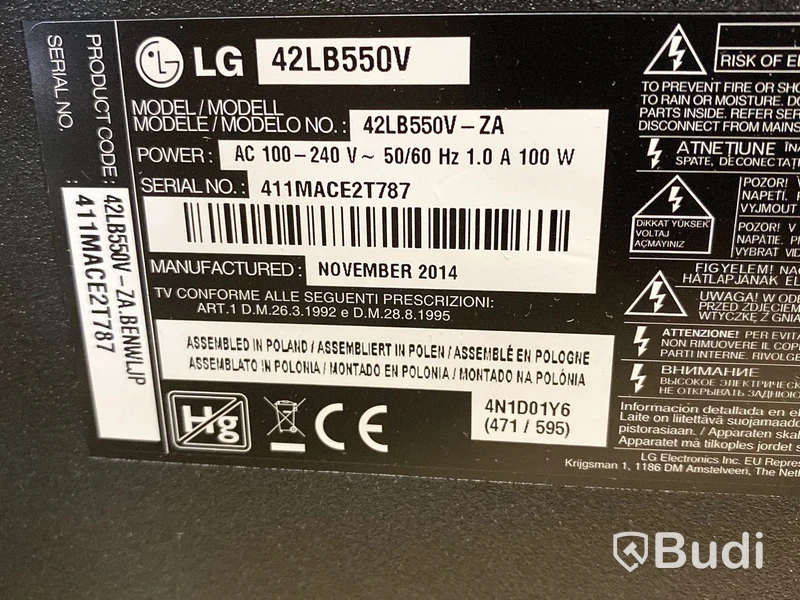 LED-tv LG 42-tum