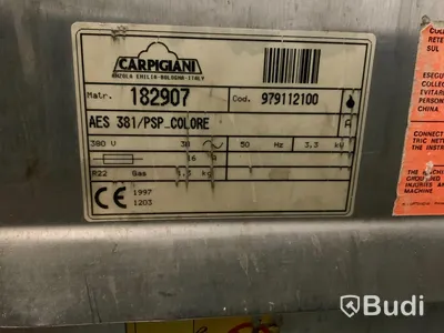 Glassmaskin Carpigiani AES 381