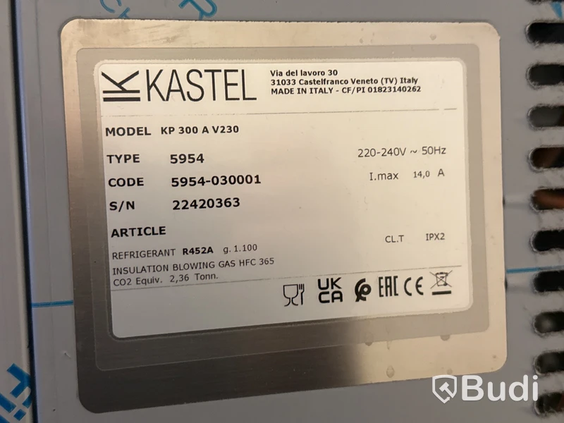 Ismaskin IK Kastell KP 300 / Porkka B150 (stor modell)