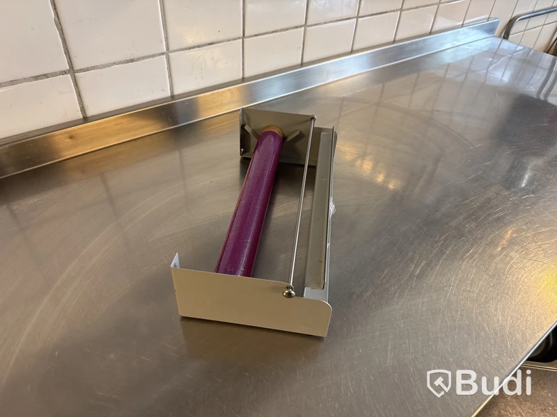 Rostfri bänk med kantiner & tillbehör
