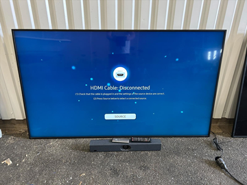 Bild/displayskärm Samsung 75", videosystem