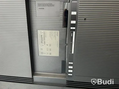 Bild/display skärm Samsung 75", videosystem, benstativ på hjul