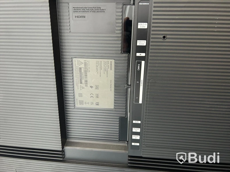 Bild/display skärm Samsung 75", videosystem, benstativ på hjul