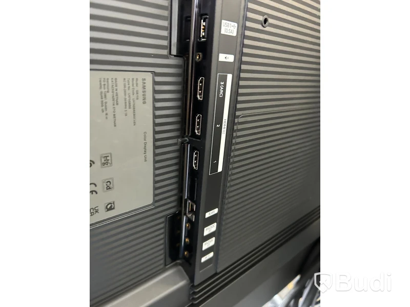 Bild/display skärm Samsung 75", videosystem, benstativ på hjul