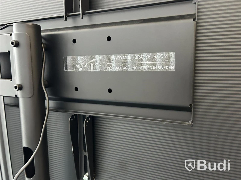 Bild/display skärm Samsung 75", videosystem, benstativ på hjul