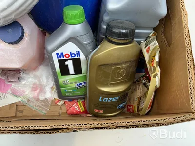 Låda med diverse