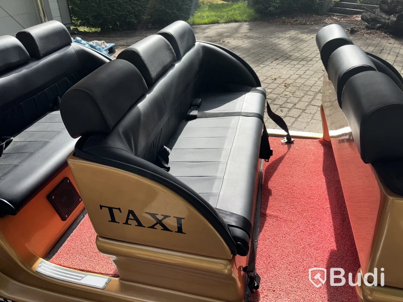Elektrisk golfbil för sightseeing med 12 sittplatser