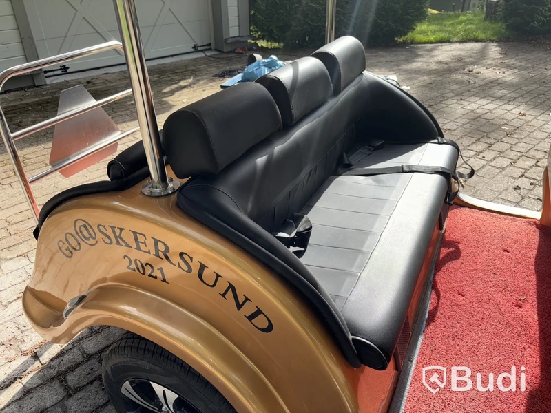Elektrisk golfbil för sightseeing med 12 sittplatser