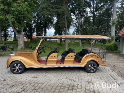Elektrisk golfbil för sightseeing med 12 sittplatser
