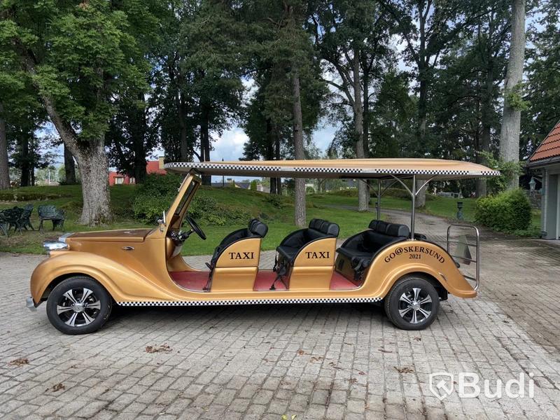 Elektrisk golfbil för sightseeing med 12 sittplatser