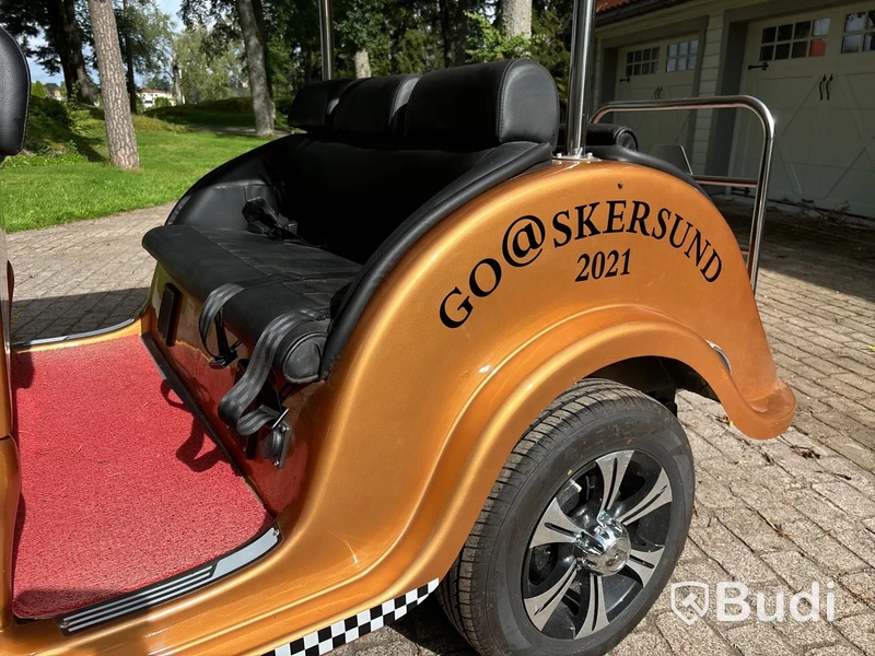 Elektrisk golfbil för sightseeing med 12 sittplatser